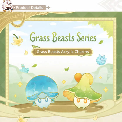 Genshin Impact floating fungi series acrylic charm product details overview