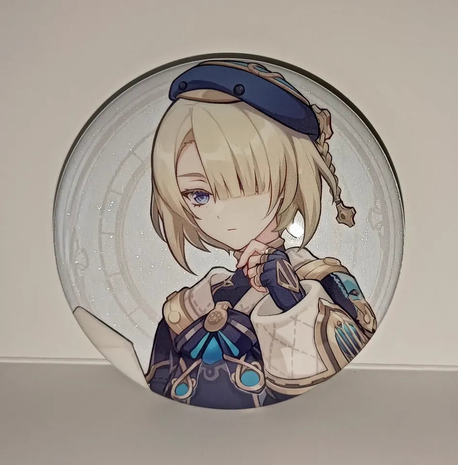Genshin Impact Game Art Exhibition Collection – Pins Standees File Folders