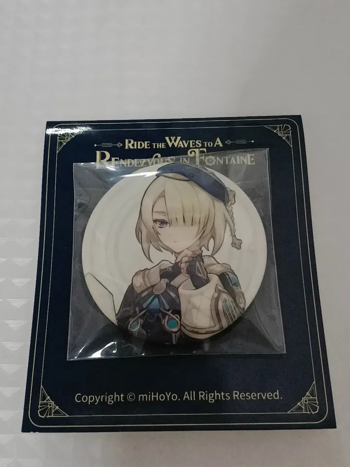 Genshin Impact Game Art Exhibition Collection – Pins Standees File Folders