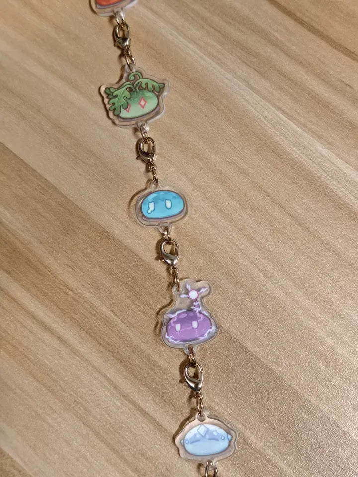 Genshin Impact Game Art Exhibition Acrylic Charms – Fontaine Slime Series