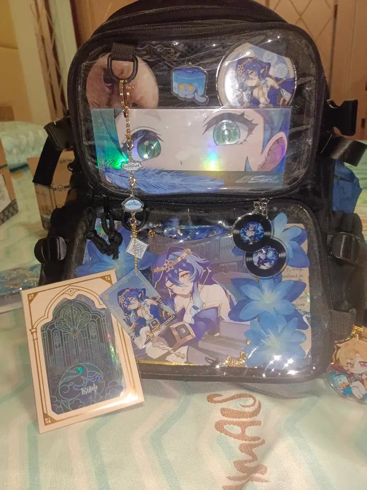 Genshin Impact Game Art Exhibition Acrylic Charms – Fontaine Slime Series