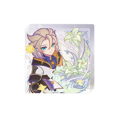 Genshin Impact Moment of Fragrant Whispers Albedo acrylic art tile
