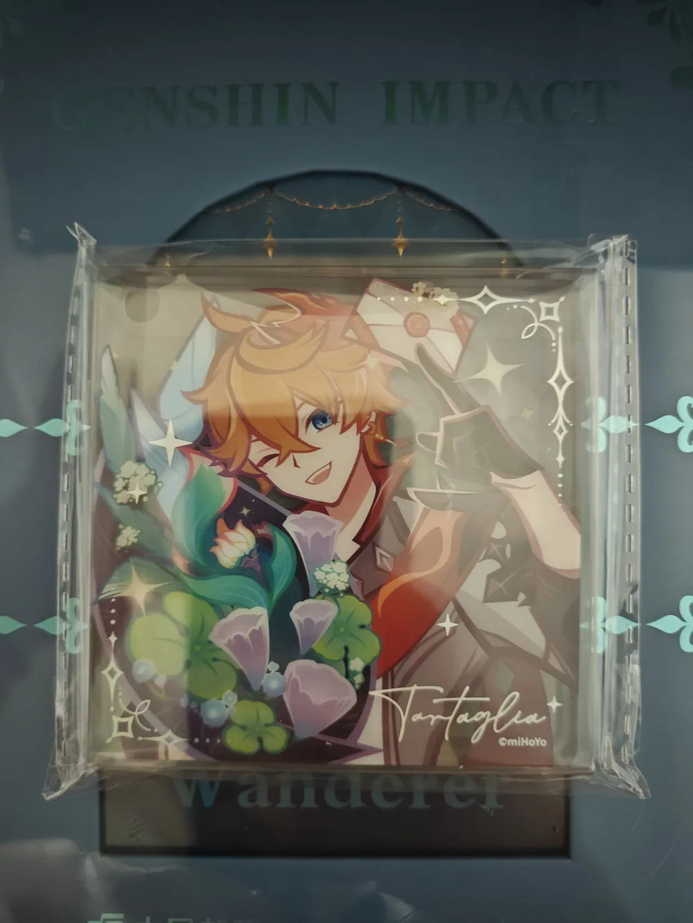 Genshin Impact Moment of Fragrant Whispers Badges & Acrylic Art Tiles