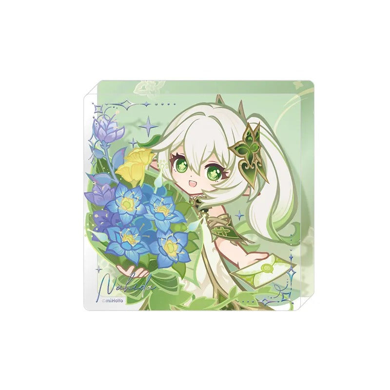 Genshin Impact Moment of Fragrant Whispers Nahida acrylic art tile
