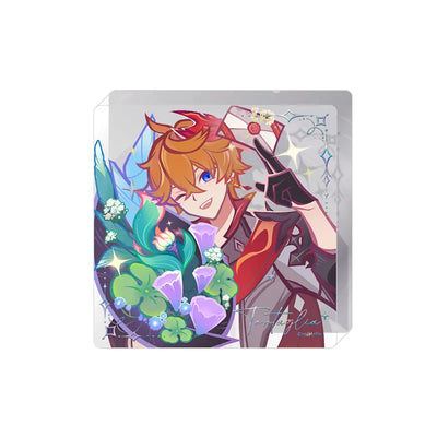 Genshin Impact Moment of Fragrant Whispers Tartaglia acrylic art tile