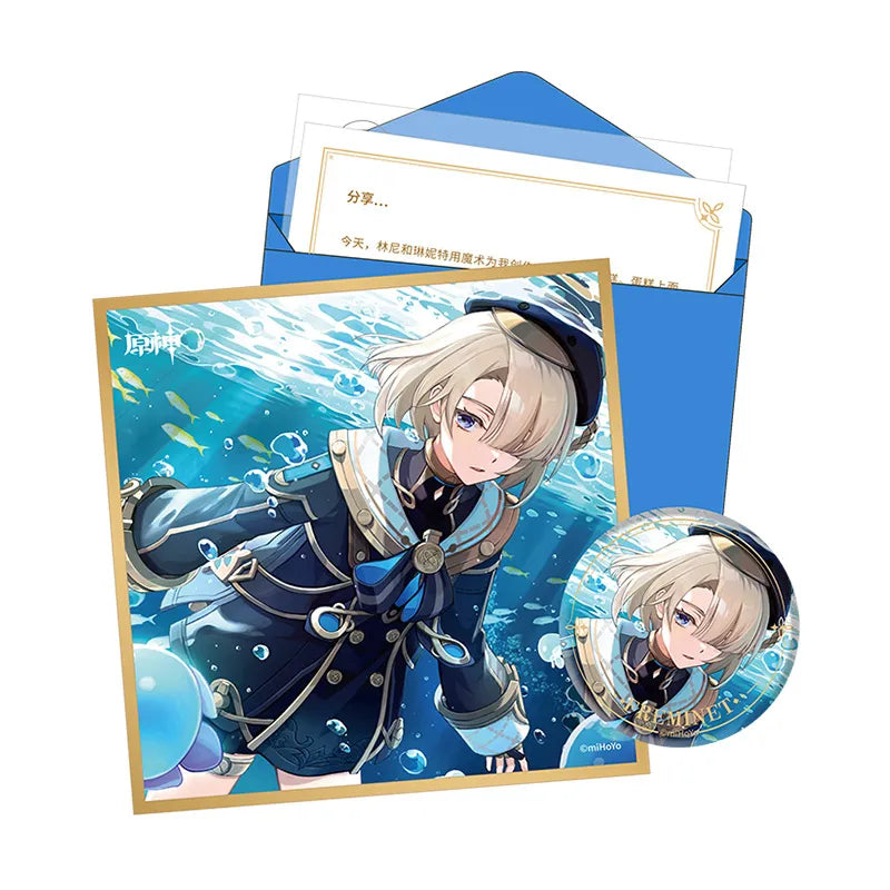 Genshin Impact Freminet Day of Destiny Series Fontaine Gift Box Set