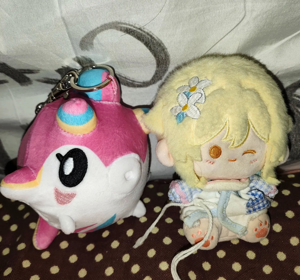 Genshin Impact Porte-clés Peluche Blubberbeast d’Eau Douce Mualani
