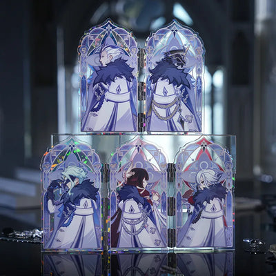Genshin Impact Frost and Flame Series Acrylic Stand Blind Box Collection Display
