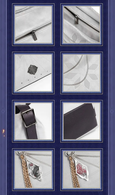 Frost and Flame Crossbody Bag Model View