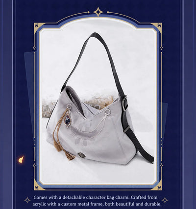 Frost and Flame Crossbody Bag Chain Detail