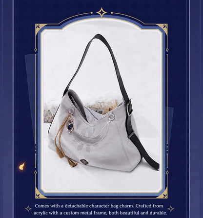 Frost and Flame Crossbody Bag Chain Detail