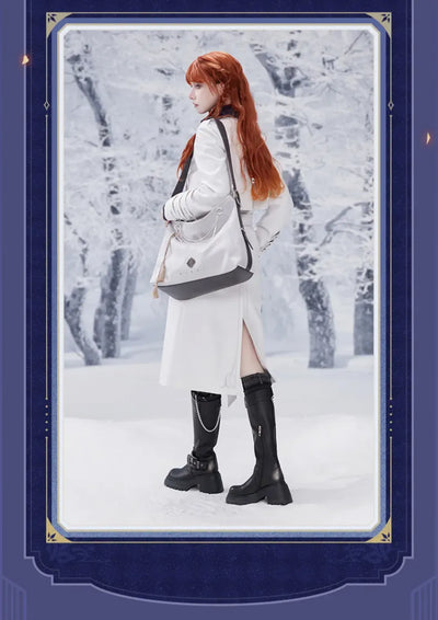 Frost and Flame Crossbody Bag Hardware