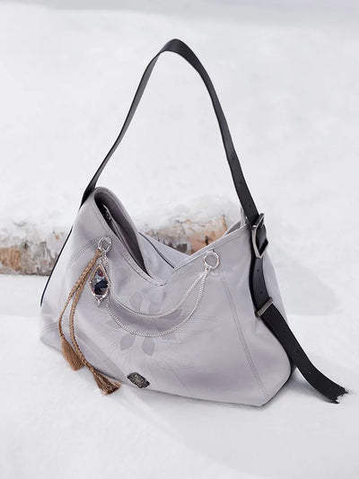 Frost and Flame Crossbody Bag Front View