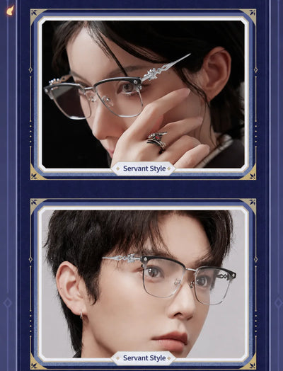 Frost and Flame eyewear product photos