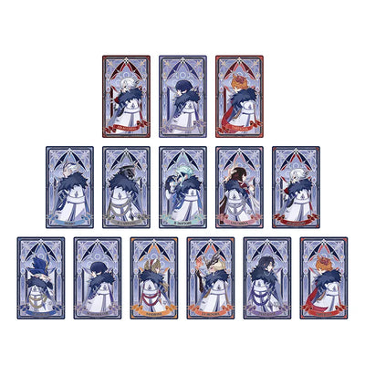 Complete Frost and Flame Series Holographic Card Collection Featuring Fatui Harbingers