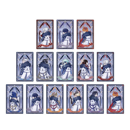 Complete Frost and Flame Series Holographic Card Collection Featuring Fatui Harbingers