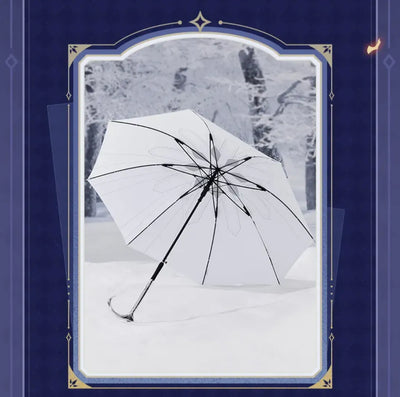 Genshin Impact Merch Frost and Flame Umbrella Design