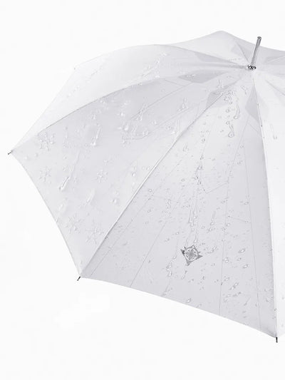 Genshin White Long Umbrella