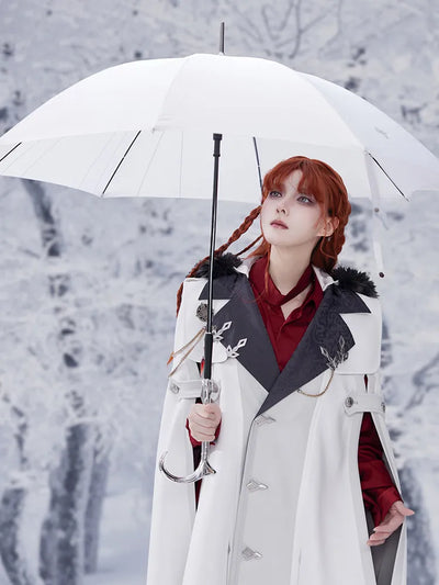 Genshin Frost and Flame Umbrella