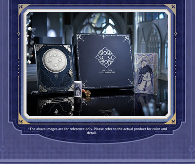 Enamel seal stamp accessory included in the Frost and Flame notebook gift set