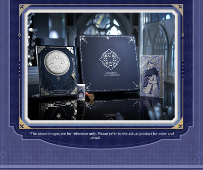 Enamel seal stamp accessory included in the Frost and Flame notebook gift set