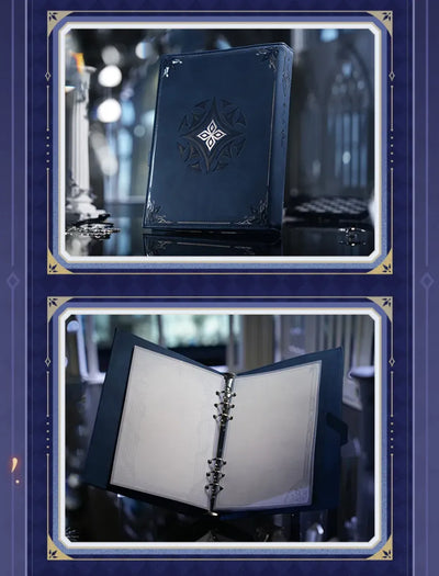 Complete stationery accessory set featuring The Eleven Fatui Harbingers