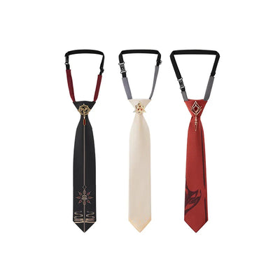 Genshin Impact Frost and Flame Series Tie Collection