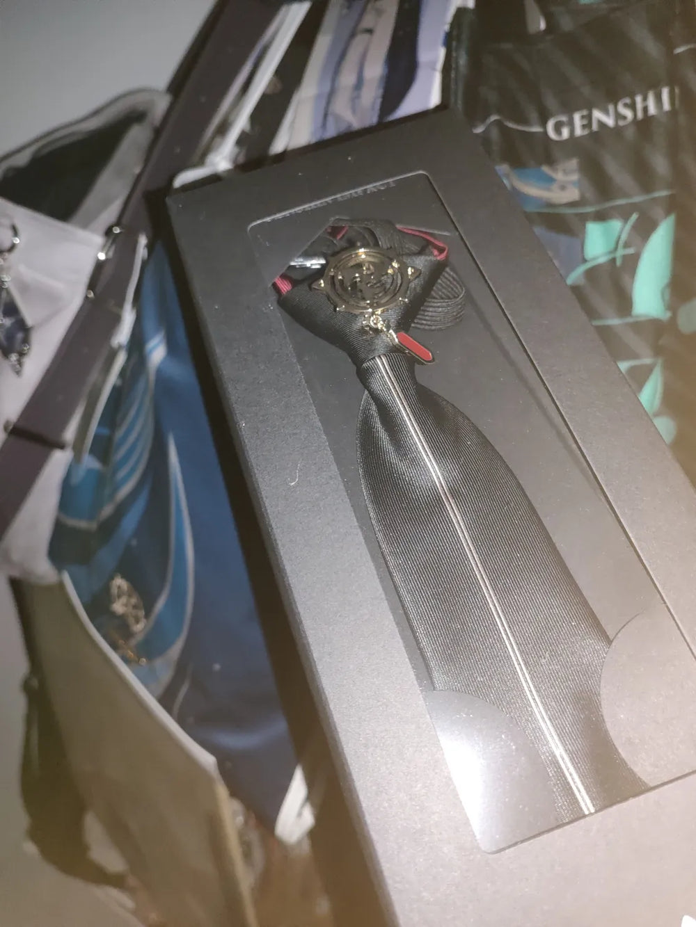Genshin Impact Frost and Flame Series Tie Featuring Fatui Harbingers
