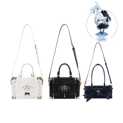 Genshin Impact Furina Bag Collection Featuring Three Styles
