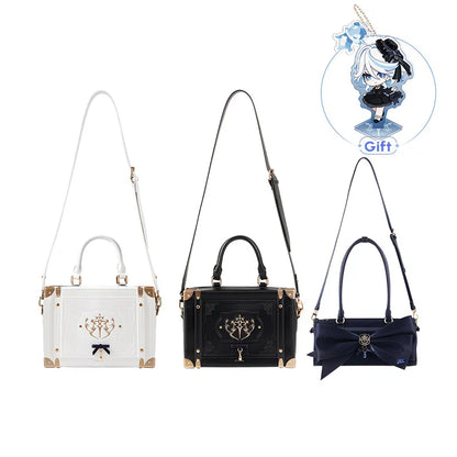 Genshin Impact Furina Bag Collection Featuring Three Styles