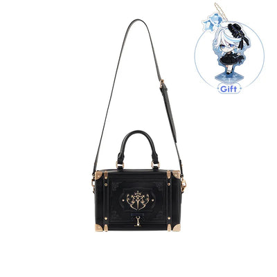 Genshin Impact Furina Black Ita Baguette Bag