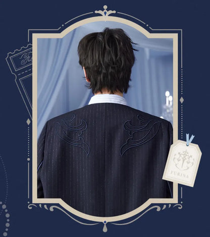 Embroidered Furina motif craftsmanship detail