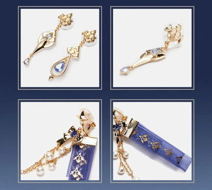 Furina earrings size and material information