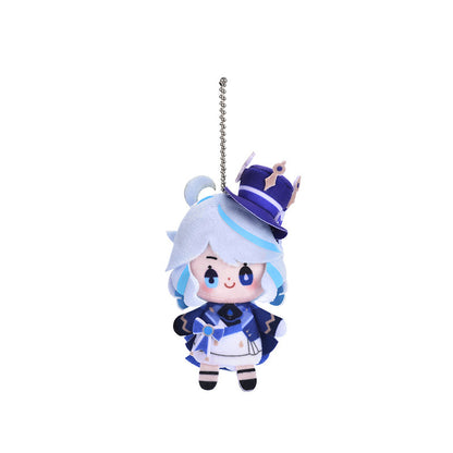 Genshin Impact Furina plush finger puppet keychain Fated Day series soft collectible