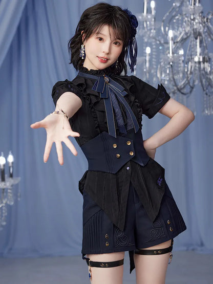 Furina themed apparel set showcasing Fontaine inspired elegance and layered details