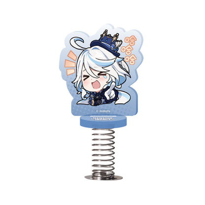 genshin impact furina q version emoji bobble standee front view