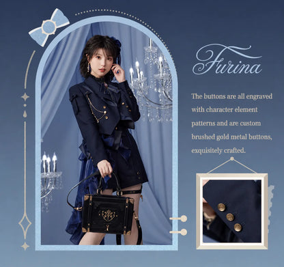 Furina jacket side profile styling showcase