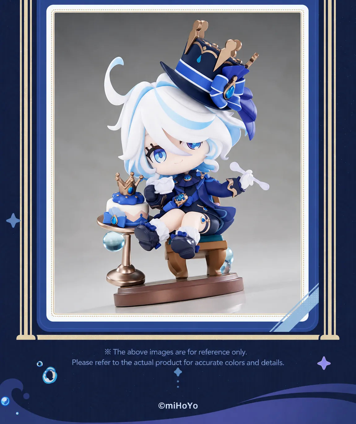 Furina Sweet Afternoon Chibi Figure full product display