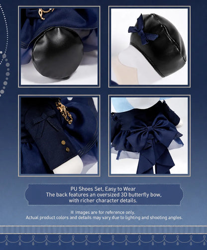 Furina Plush Doll hat and hairstyle detail display