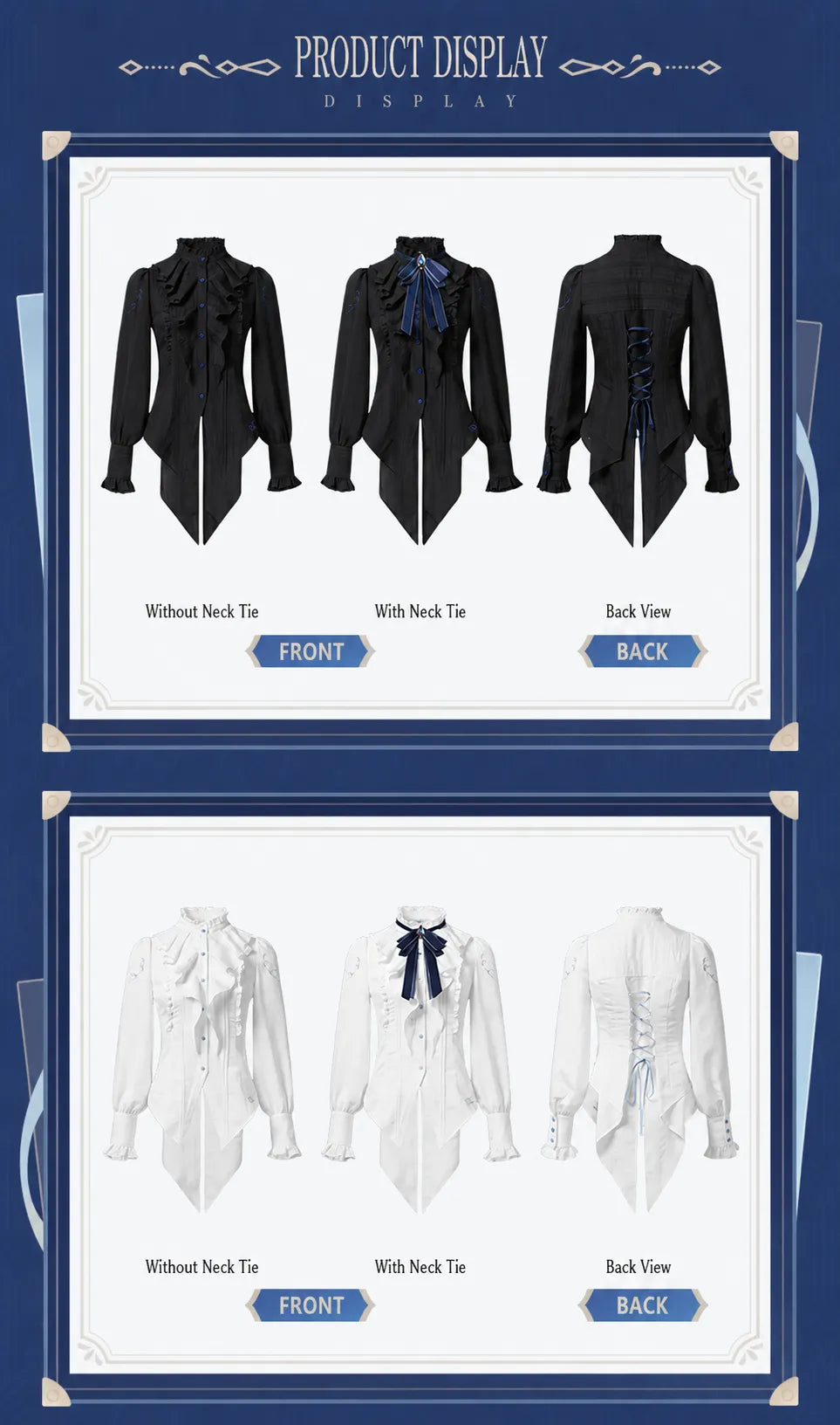 Furina Shirt Collection Display