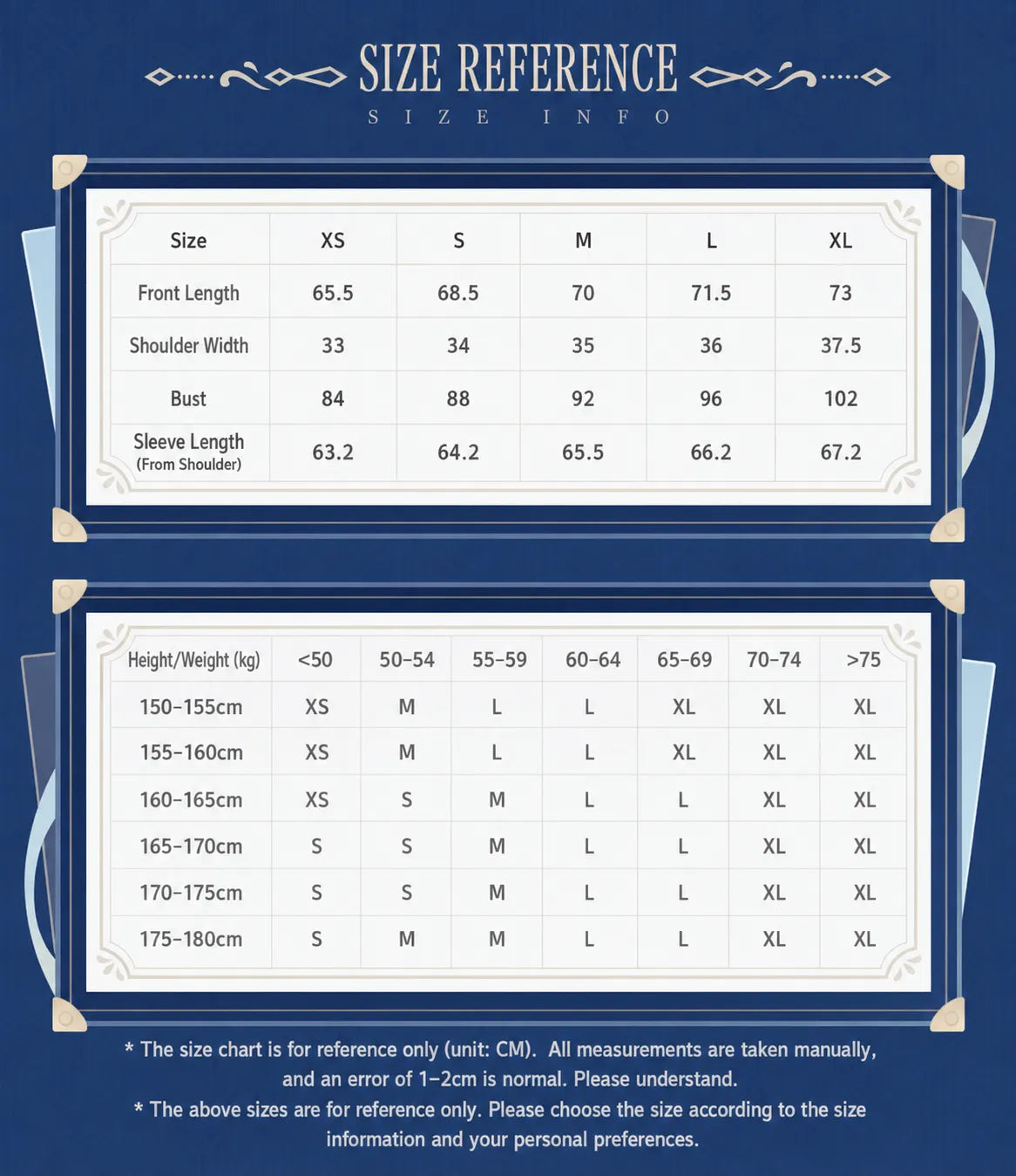 Size Guide