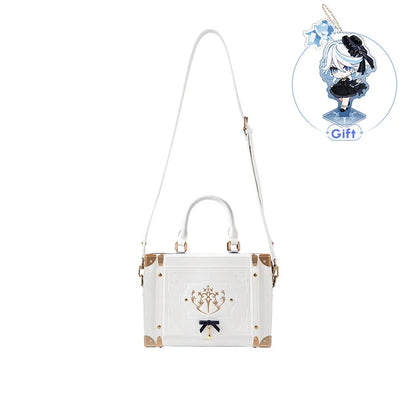 Genshin Impact Furina White Ita Baguette Bag