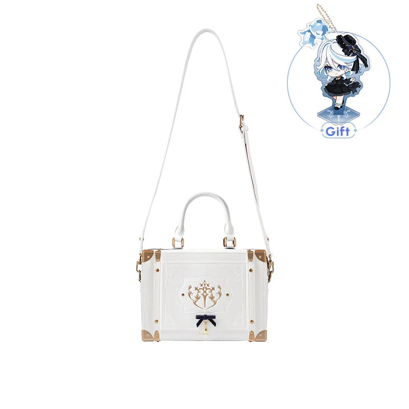 Genshin Impact Furina White Ita Baguette Bag