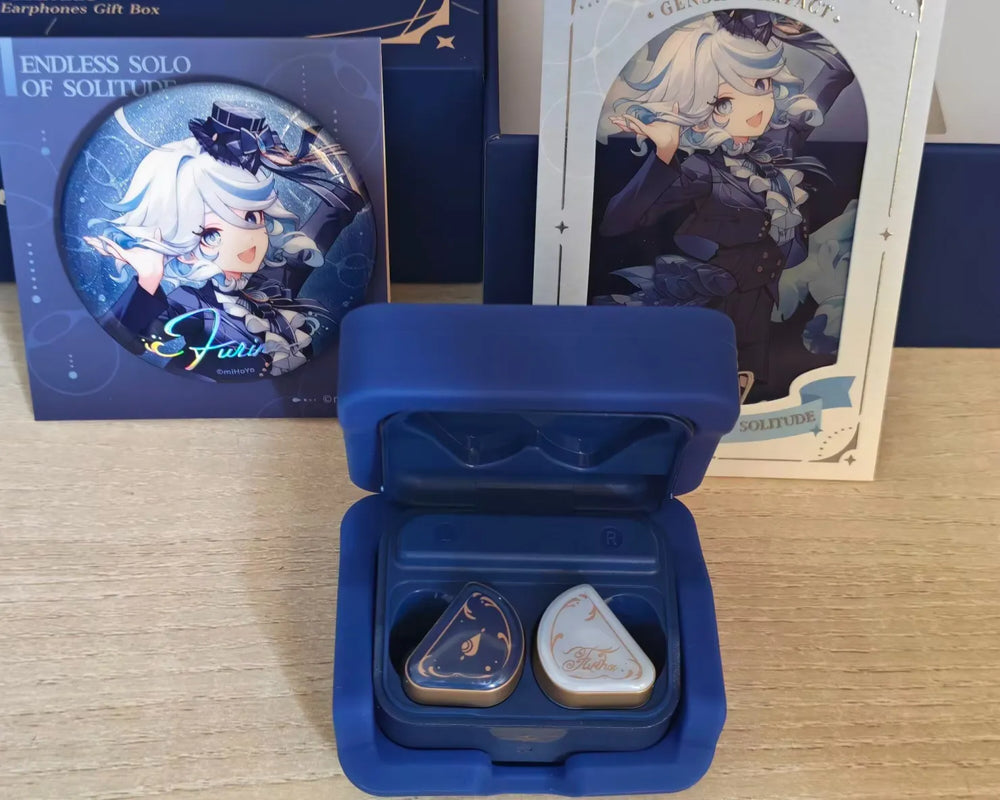 Genshin Impact Furina Dance of Endless Serenity Wireless Earbuds Gift Set