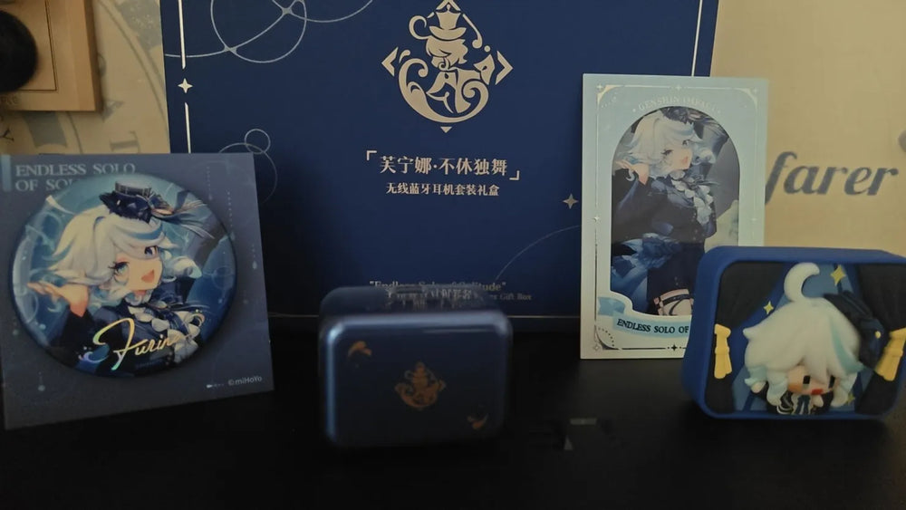 Genshin Impact Furina Dance of Endless Serenity Wireless Earbuds Gift Set