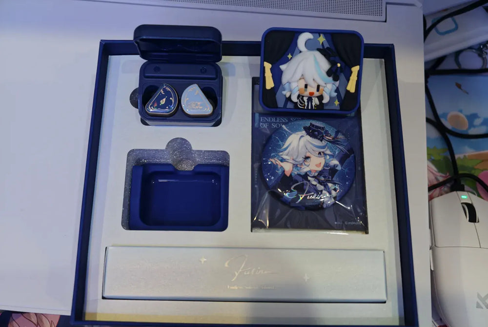 Genshin Impact Furina Dance of Endless Serenity Wireless Earbuds Gift Set