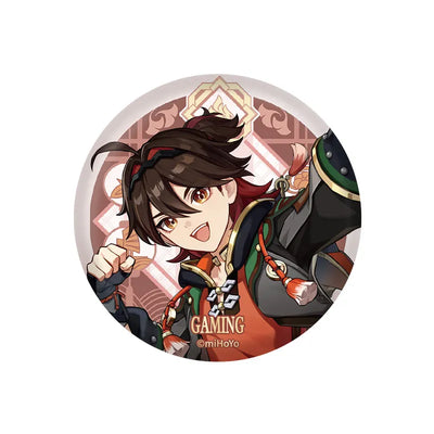 Genshin Impact Gaming Character Badge Liyue Harbor Series Collectible Pin