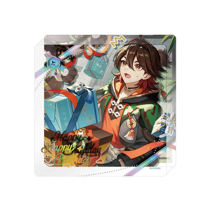 Genshin Impact Gaming Day of Destiny Series Character Acrylic Coaster