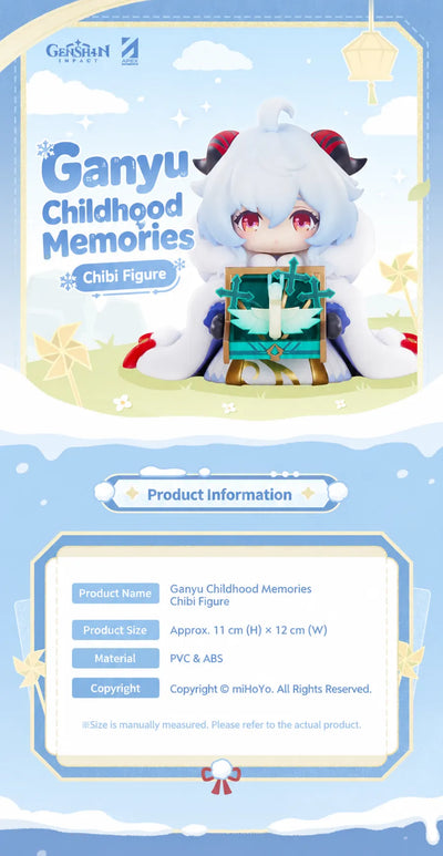 Ganyu Childhood Memories Chibi Figure product information and design