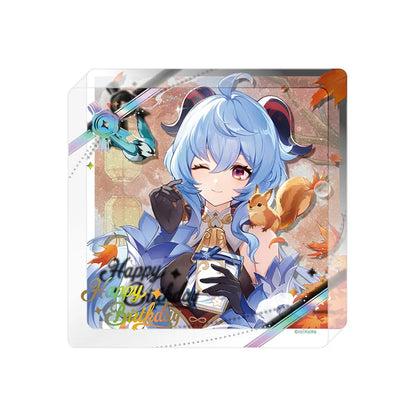 Genshin Impact Ganyu Day of Destiny Series Character Acrylic Coaster